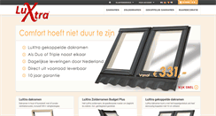 Desktop Screenshot of luxtra-dakraam.nl